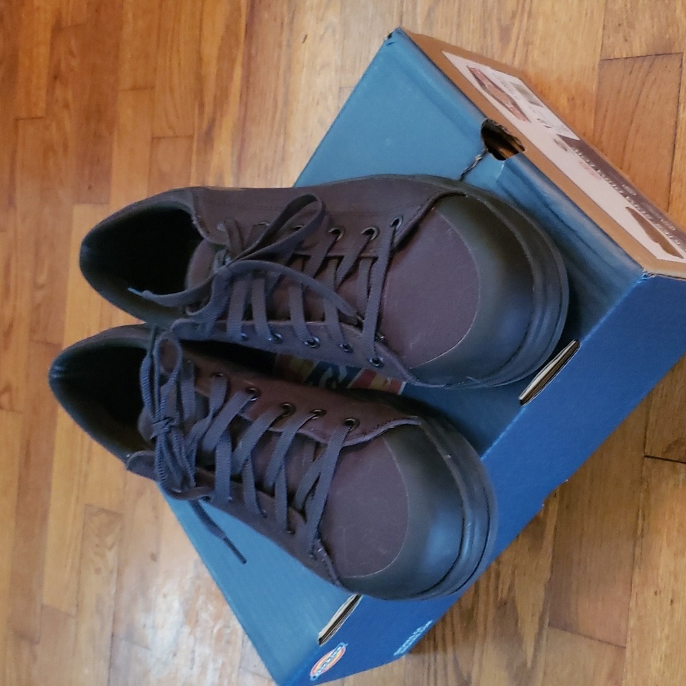 Mens dickies steel toe shoes